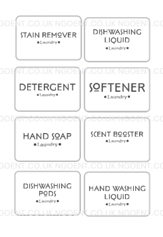 Elegant Pantry Labels: Simplify Your Kitchen Organization