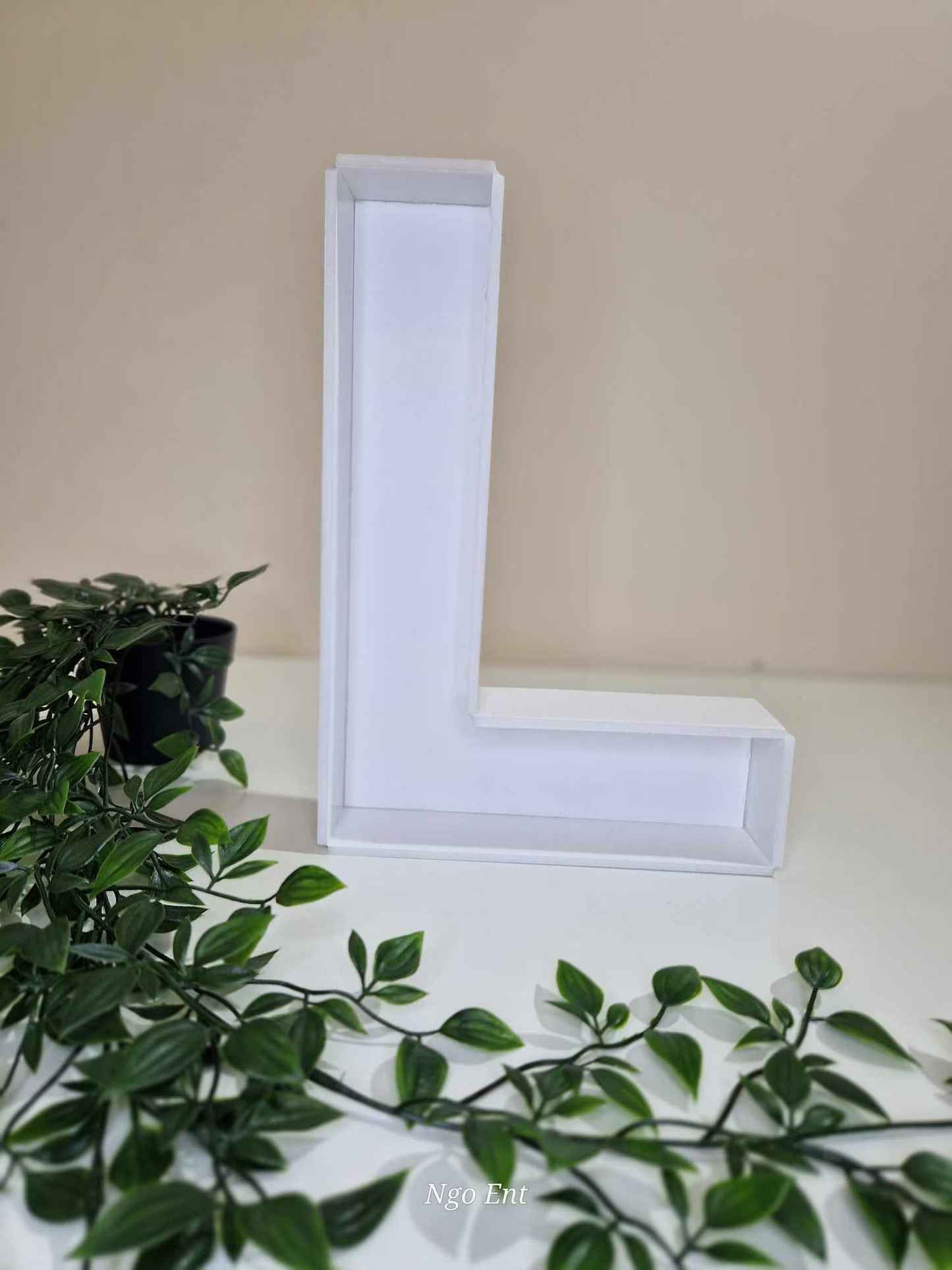 Customisable Foamboard Fillable Numbers and Letters DIY
